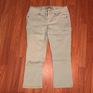 SO Teal Denim Capris